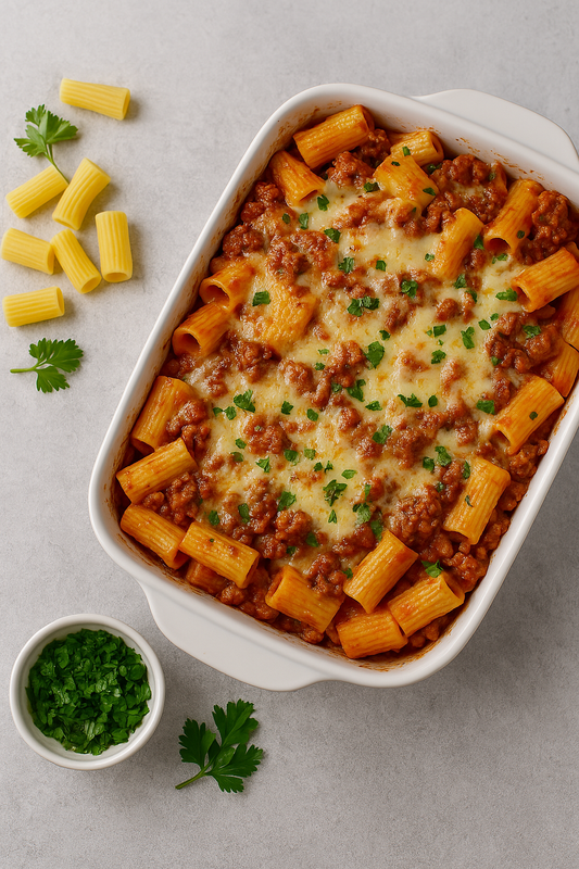 Homemade Italian Sausage Pasta Bake